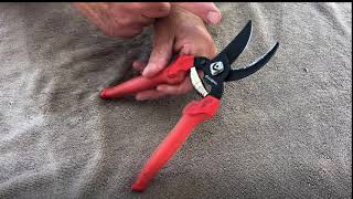 Sharpening Hand Pruners [upl. by Omor963]