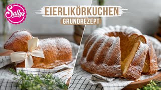 Eierlikörkuchen und Osterlamm Grundrezept  Basics  Sallys Welt [upl. by Milena]