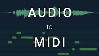 How To Convert Audio To MIDI in FL Studio [upl. by Anahahs821]