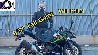 2021 Kawasaki Ninja 400 Review Tall Rider [upl. by Inaej]