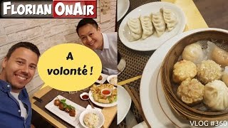 RAVIOLIS CHINOIS à VOLONTE avec LANG  VLOG 360 [upl. by Baldridge]