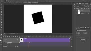 Beginning Timeline Animation in Photoshop [upl. by Ecinad232]