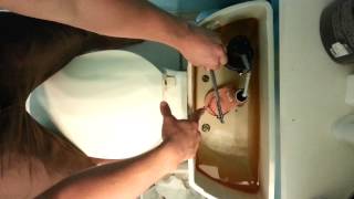 How To ChangeRepair Your Toilet Flush Handle Kohler [upl. by Comras639]