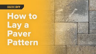 How to Lay a Perfect Paver Pattern [upl. by Nylaras543]