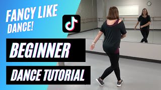 quotFANCY LIKEquot DANCE  Walker Hayes  TikTok BEGINNER DANCE TUTORIAL Backview amp StepbyStep [upl. by Anirdnaxela]