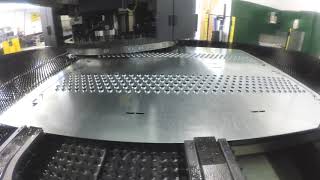 CNC Turret Punch Press at Ajax Metal Forming Solutions [upl. by Othe]