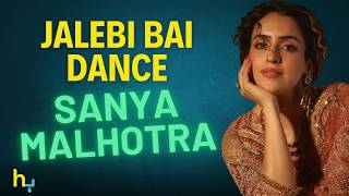 Sanya Malhotra Dance On Jalebi Bai Goes Viral  Hungama Express [upl. by Eed86]