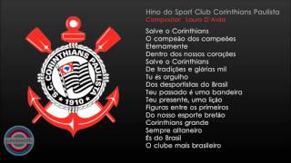 Hino Oficial do Corinthians [upl. by Riamo655]