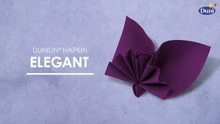 Bunzl Foodservice  Servet vouwen Napkin folding Elegant [upl. by Northey]