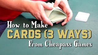 How to Make Cards 3 Ways [upl. by Laehpar350]