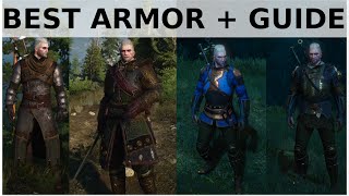 Witcher 3  Best Armor  Armor Guide [upl. by Ainivad]