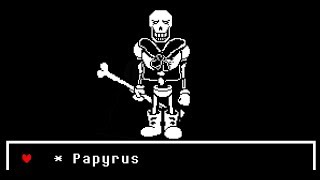 Undertale  Papyrus Revenge [upl. by Ididn]