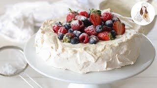 Pavlova Recipe  Recipes by Carina [upl. by Yajiv854]