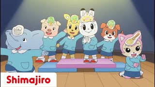 The Rehearsal For The Big Play Two Princesses  Kindergarten  Kids videos for kids  Shimajiro [upl. by Ailel228]