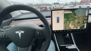 Tesla model Y fsdeap feature Self parking How to use it [upl. by Tori]