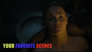 Game of Thrones S05E06  Sansa Stark Bathing [upl. by Eedolem906]