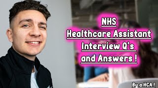 NHS Healthcare Assistant Interview Questions and Answers [upl. by Piers]