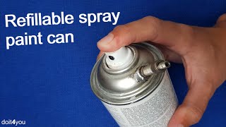 Spraydose selber befüllen  DIY  How To  TUTORIAL [upl. by Ahsitan400]