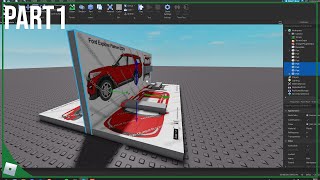 Roblox Vehicle Modelling  Part 1 Baseplate Setup [upl. by Rhonda]