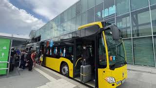 Frankfurt Airport Free Shuttle Bus [upl. by Seek140]