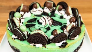 Mint Oreo Cheesecake from Cookies Cupcakes and Cardio [upl. by Cheyne39]