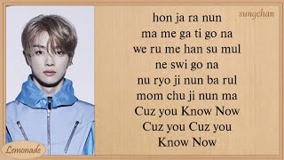 NCT U  Know Now Easy Lyrics [upl. by Annia761]