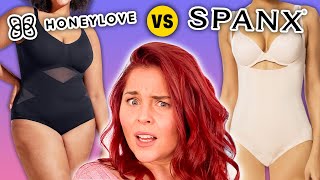 Reviewing Shapewear At Expensive Price Points Spanx vs Honeylove [upl. by Oleusnoc935]