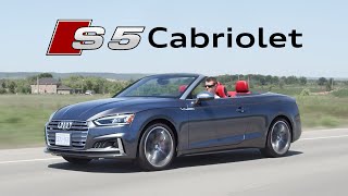 2018 Audi S5 Cabriolet Review  Topless Turbo Fun [upl. by Valora661]