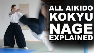 All Aikido Kokyu Nage Explained [upl. by Bartie487]