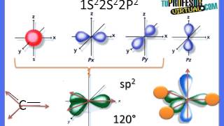 Hibridación de los Orbitales del Átomo de Carbono  Lección Teórica [upl. by Silliw791]