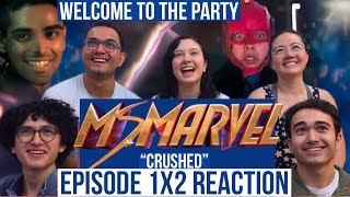 MS MARVEL 1X2 Reaction  “Crushed”  Episode 2  Disney  MaJeliv Reacts  Welcome to the Party [upl. by Ehcram]