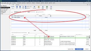 Correcting a QuickBooks Adjusting Journal Entry [upl. by Aikcin]