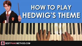 HOW TO PLAY  Harry Potter  Hedwigs Theme Piano Tutorial Lesson [upl. by Tod809]