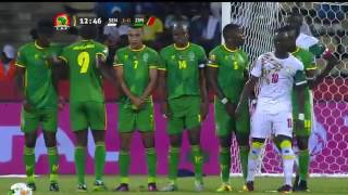 Zimbabwe vs Senegal 2017 AFCON Highlights [upl. by Dibbrun609]