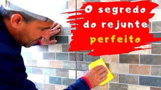 APRENDA O SEGREDO DE UM REJUNTE PERFEITO [upl. by Sekofski770]