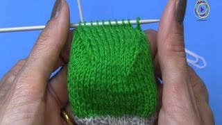 Projekt Sockenstricken hier das Fersenkäppchen 4 Teil [upl. by Michiko]