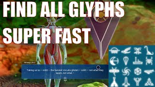 How To Find Glyphs Quickly  No Mans Sky 2021  Beginner Tips [upl. by Entroc]