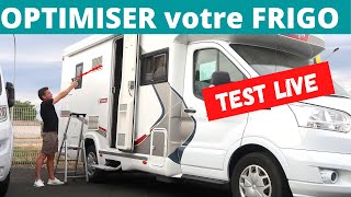 OPTIMISER le frigo lors des FORTES CHALEURS Instant CampingCar [upl. by Hanover]