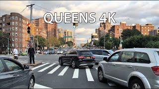 New York City 4K  Queens  Sunset Drive [upl. by Ackerman]