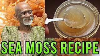 Dr Sebi  How to Prepare And Store Sea Moss [upl. by Eledoya]