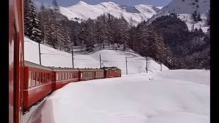 Swiss Railway Journeys  The RhB Vereina Line [upl. by Eseuqram]