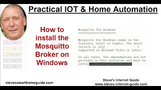 How to install the Mosquitto Broker on Windows [upl. by Miranda]