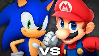 Mario vs Sonic Épicas Batallas de Rap del Frikismo  Keyblade [upl. by Konikow]