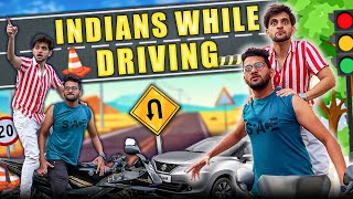 Indians While Driving  Funcho [upl. by Nagyam466]