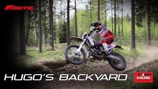 Hugos Backyard  Fantic XE 125 Enduro  PURE SOUND [upl. by Leonie]