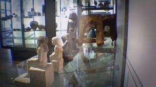 Mystery of spinning cursed Egyptian statue is solved at Manchester Museum [upl. by Tiena]