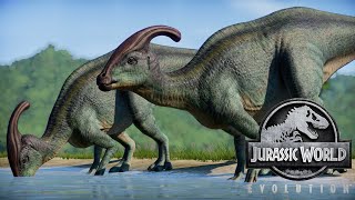 Parasaurolophus  All Skins Showcased  Jurassic World Evolution [upl. by Jan]