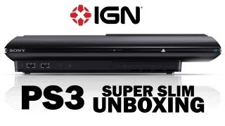 PS3 Super Slim Unboxing [upl. by Guibert63]