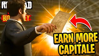 How To Get Capitale In Red Dead Online RDR2 Online Blood Money [upl. by Adnoraj]