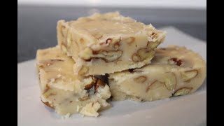 Southern Butter Pecan Fudge Homemade Recipe  Southern Sassy Mama [upl. by Fregger]